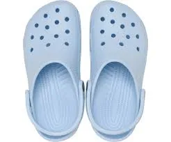 CROCS WOMENS CLASSIC CLOG BLUE FROST