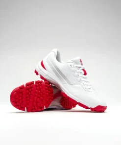 GRAY NICOLLS SENIOR VELOCITY 5.0 RUBBER CRICKET SHOE WHITE/RED