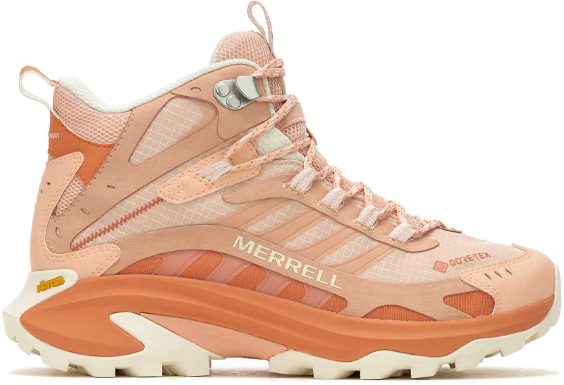 Merrell Moab Speed 2 Mid GORE-TEX Womens Walking Boots - Orange