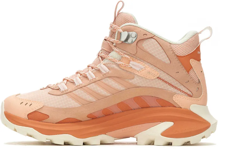 Merrell Moab Speed 2 Mid GORE-TEX Womens Walking Boots - Orange - Image 3