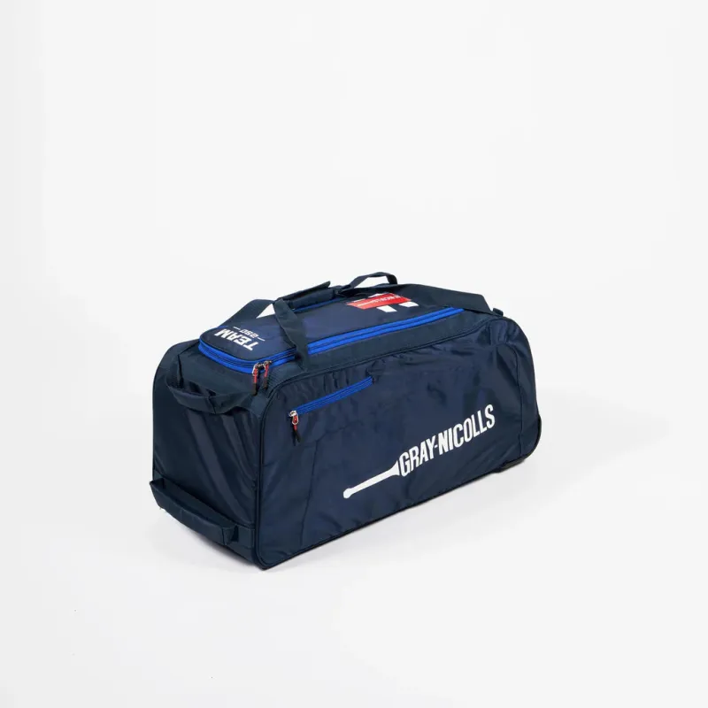 GRAY NICOLLS TEAM 250 WHEELIE BAG NAVY