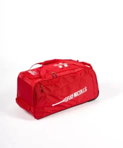 GRAY NICOLLS TEAM 250 WHEELIE BAG RED