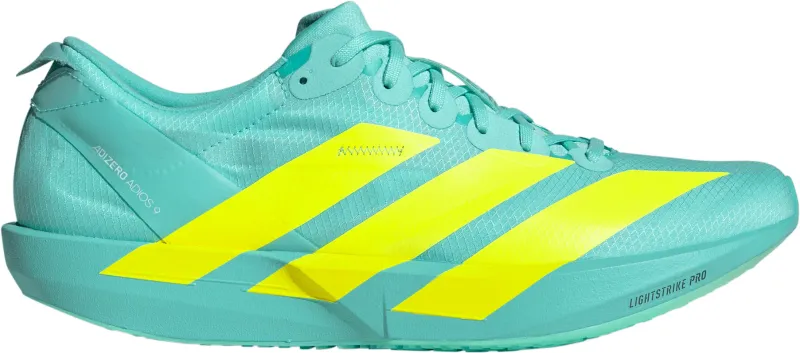 adidas Adizero Adios 9 Mens Running Shoes - Green