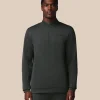 CASTORE MENS FLEX 1/4 ZIP SWEATSHIRT GREY