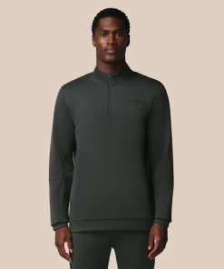 CASTORE MENS FLEX 1/4 ZIP SWEATSHIRT GREY