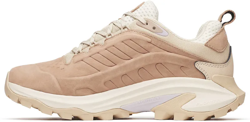 Merrell Moab Speed 2 Leather Waterproof Womens Walking Shoes - Brown - Image 3