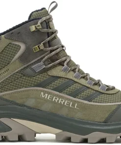 Merrell Moab Speed 2 Thermo Mid Waterproof Mens Walking Boots - Green