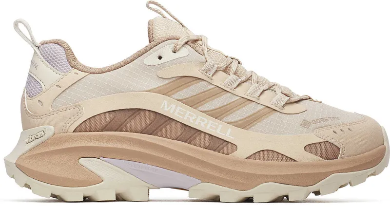 Merrell Moab Speed 2 GORE-TEX Womens Walking Shoes - Beige