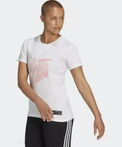 Adidas Women's Paris Shoebox Graphic Tee GT2173