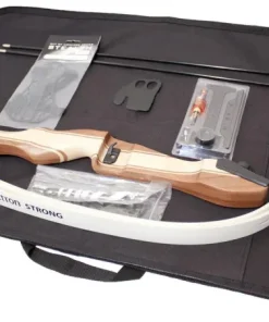Petron Left Hand S1 Medium Wood Take Down Bow Kit by Petron