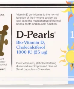 PHARMA NORD D-PEARLS 1000IU 25mcg 90 CAPSULES