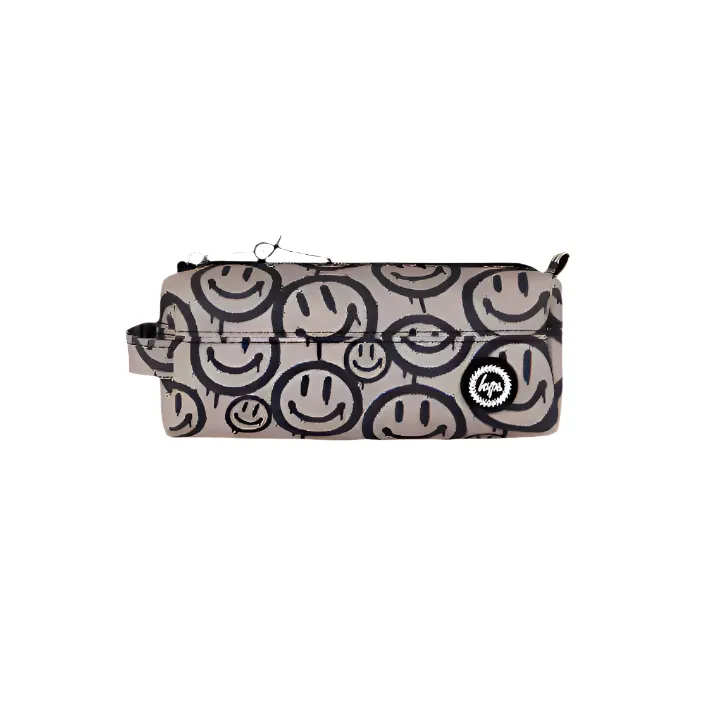 Hype Kids Pencil Case Drip Smiley Sand