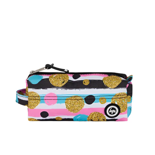 Hype Kids Pencil Case ZSBS Multi Spots & Stripes