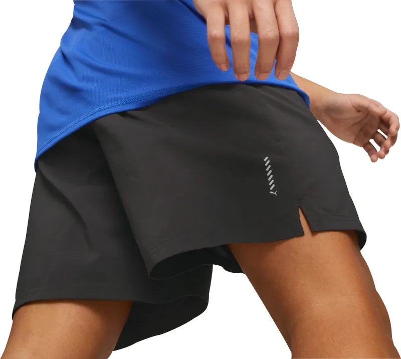Puma Run Favourite Velocity 7 Inch Mens Running Shorts - Black - Image 2