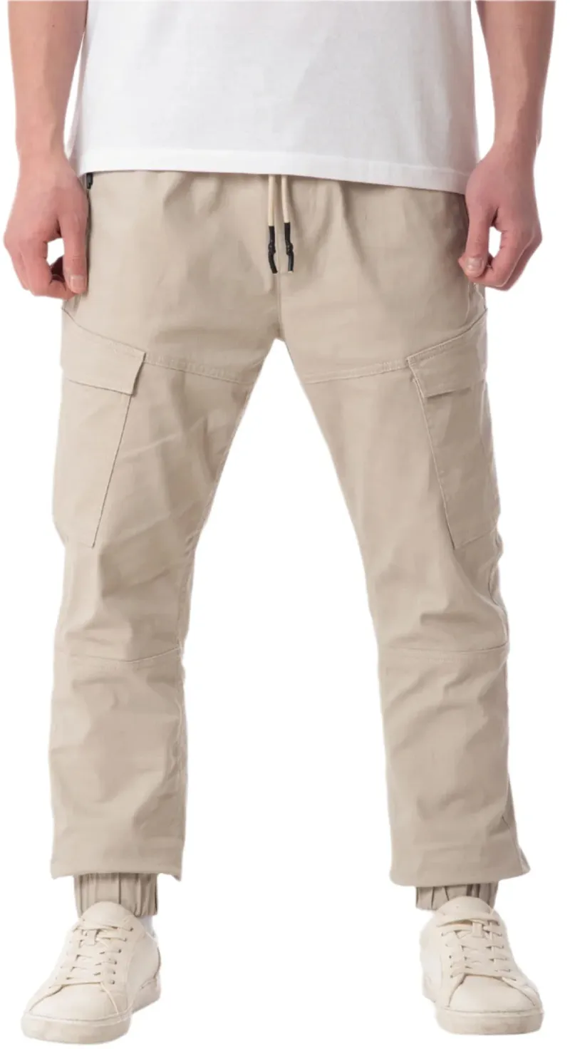 Solo Artist MP Forky Mens Cargo Pants - Beige