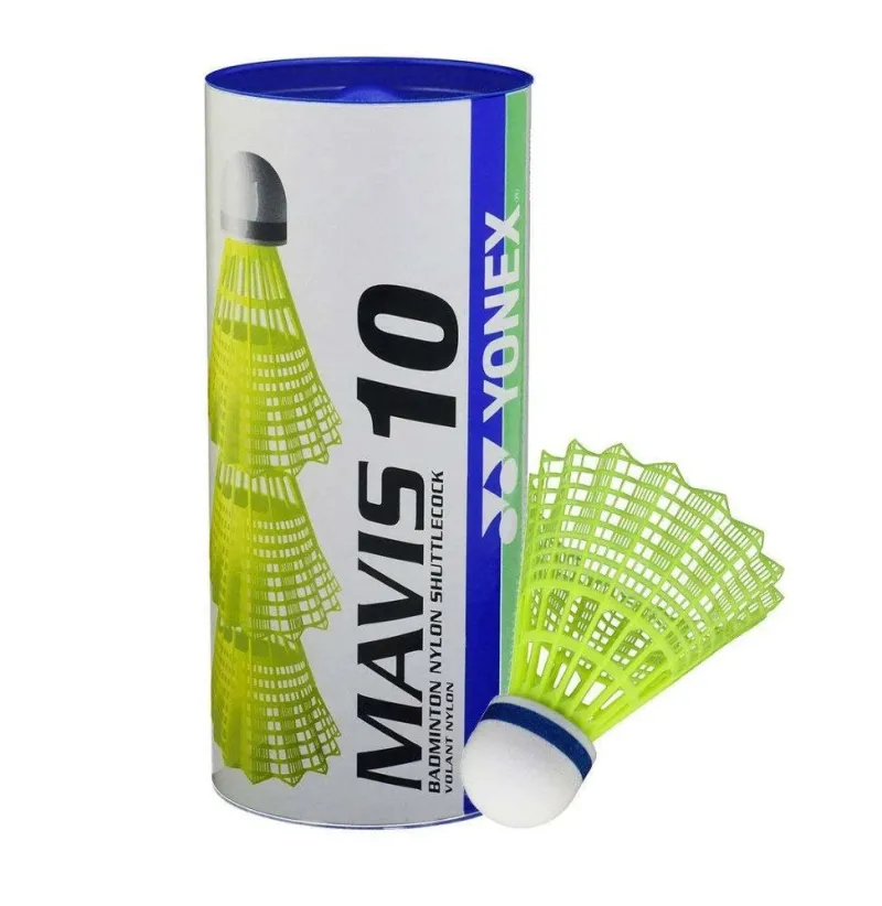 YONEX MAVIS 10 YELLOW(BLUE) SHUTTLES 6PK