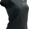 Compressport Performance Short Sleeve Womens Running Top - Black