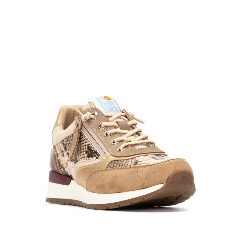Refresh Womens Trainer 172960 Beige - Image 2