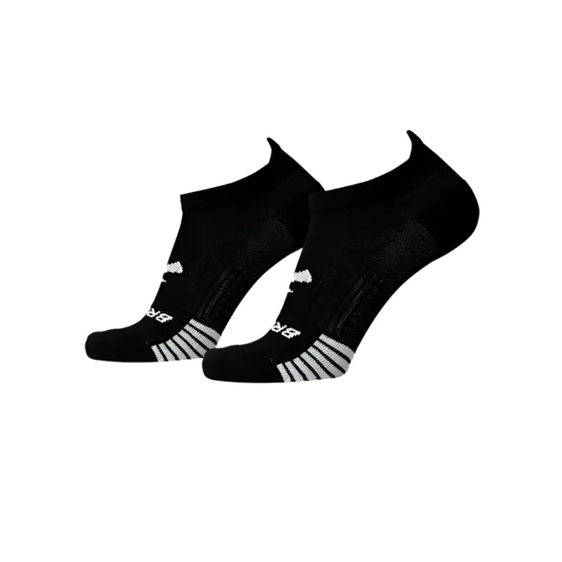 Brooks Unisex Socks 2 Pack Ghost Lite No Show Black - Image 2