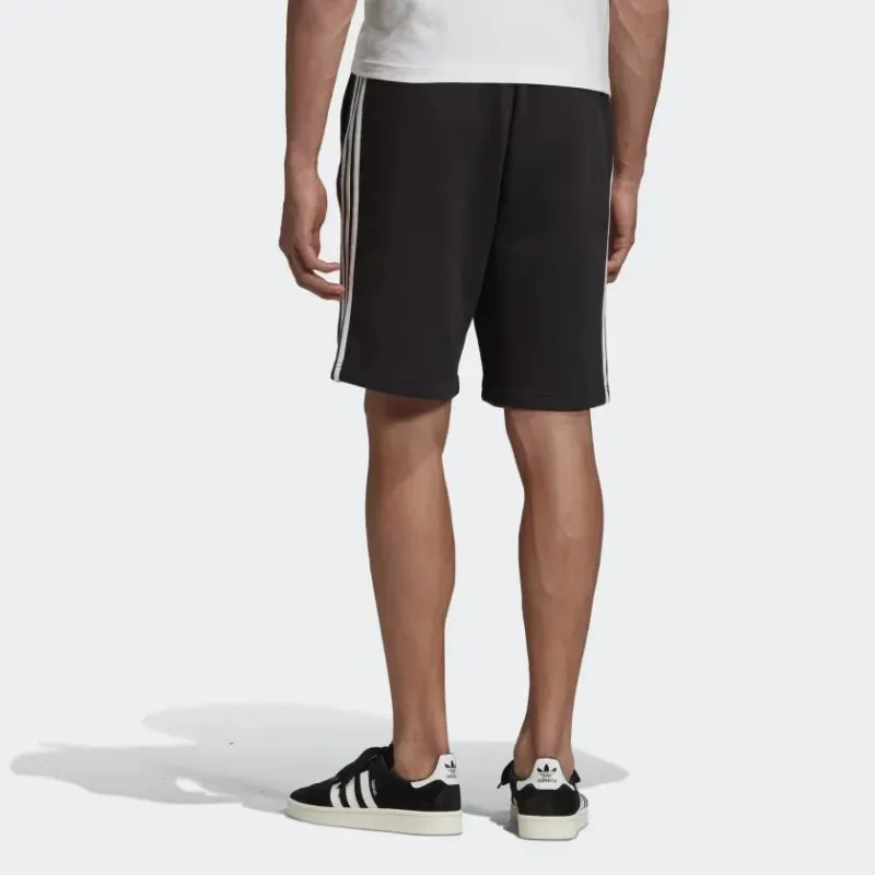 adidas 3-Stripes Sweat Shorts Black Men's DH5798 - Image 2