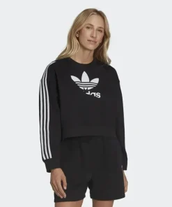 Adidas Women's Split Trefoil Sweater HC4622