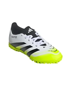 Adidas Junior Astro Turf Boot Predator Club TF White/Black/Luclem