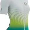 Compressport Tri Postural Aero Short Sleeve Womens Cycling Jersey - White