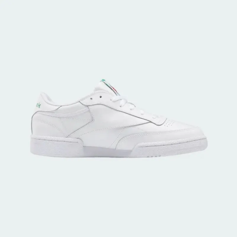 Reebok Classic Club C 85 Unisex Leather White Trainers AR0456 - Image 3