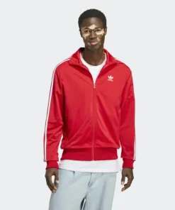 Adidas Adicolor Firebird Men's Red Track Jacket IA6342