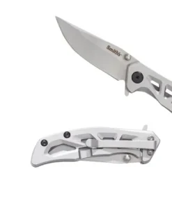 Smiths 2.25IN FOLDING KNIFE - Bead-Blast Steel