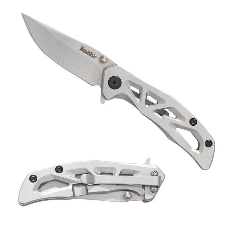 Smiths 2.25IN FOLDING KNIFE - Bead-Blast Steel - Image 2