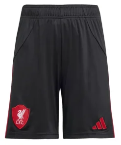 Adidas Liverpool FC Youth Shorts Away 25/26 Black