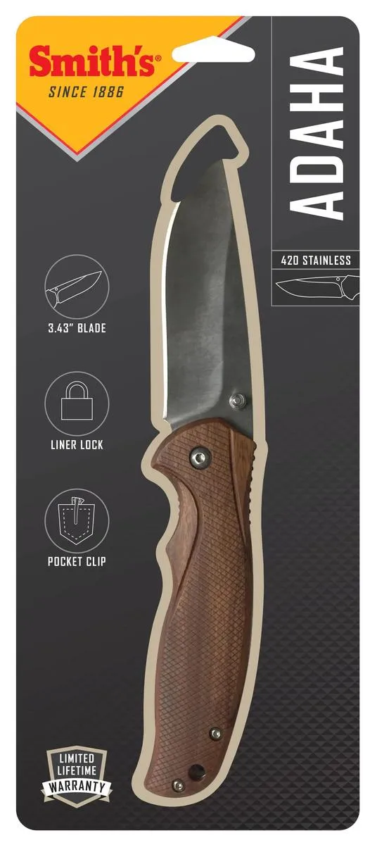 Smiths FOLDING KNIFE 3.43 IN BLADE - Image 2