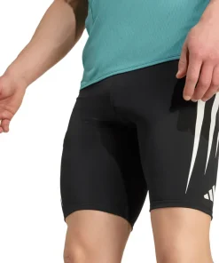 adidas Adizero Archive Mens Short Running Tights - Black