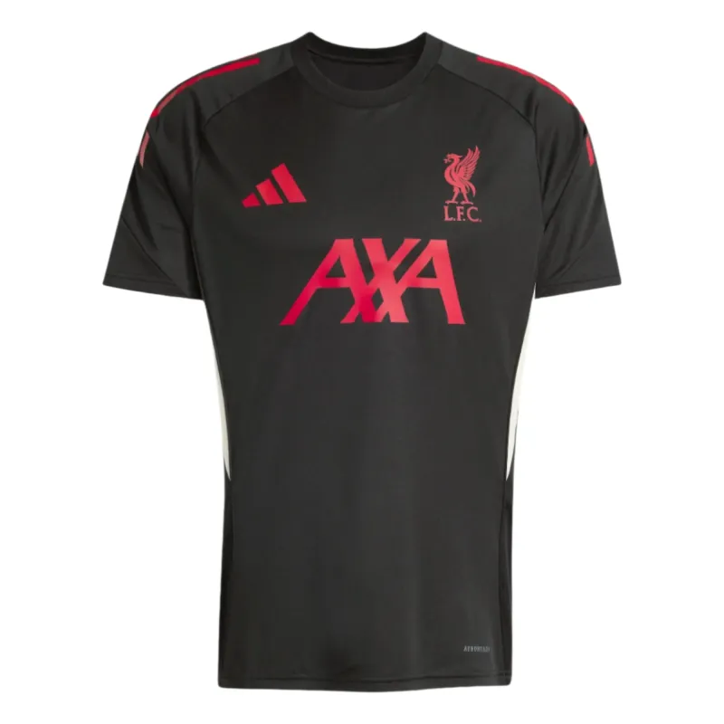 Adidas Liverpool FC Mens Jersey Training 25/26 Home Black - Image 2
