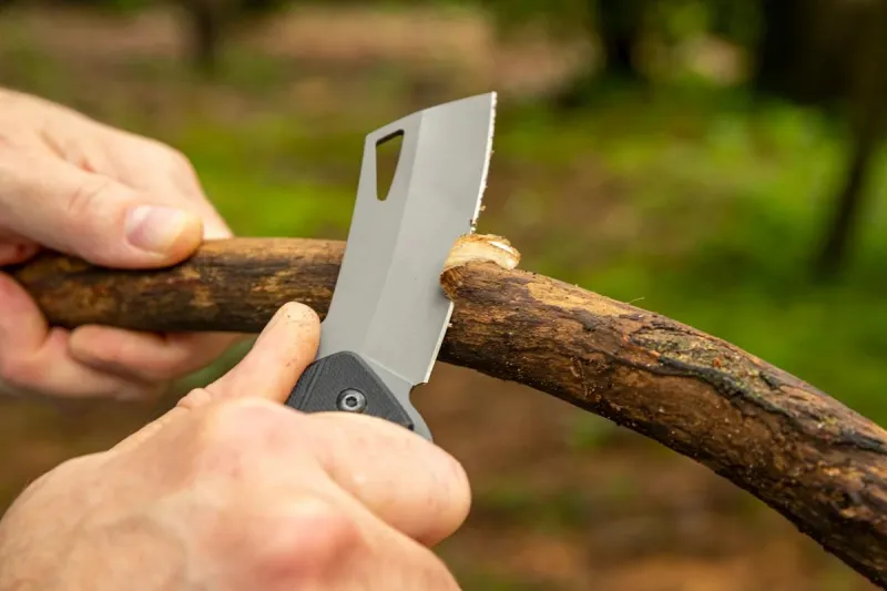 Smiths Titanium Finish Cleaver Blade G10 - Image 2