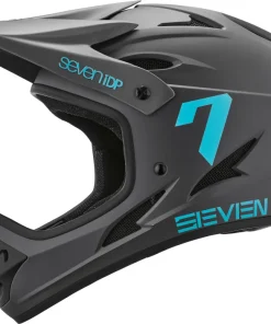 7iDP M1 Full Face Cycling Helmet - Grey