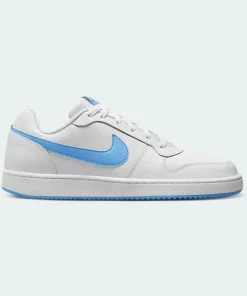 Nike Ebernon Low Men's White/Blue Leather Trainers AQ1775 102