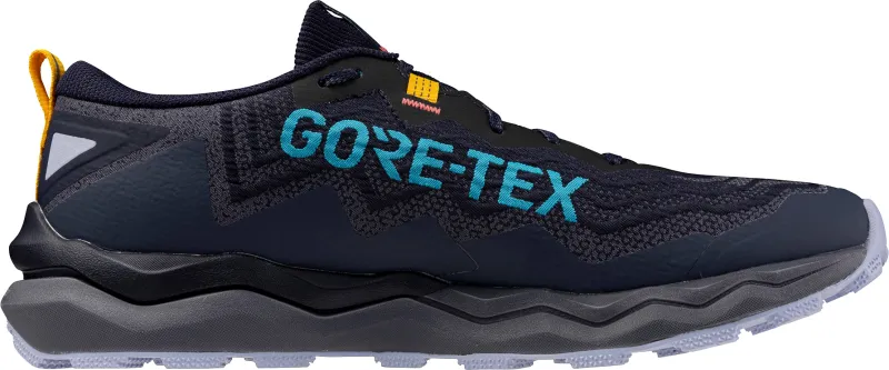 Mizuno Wave Daichi 9 GORE-TEX Mens Trail Running Shoes - Blue - Image 3
