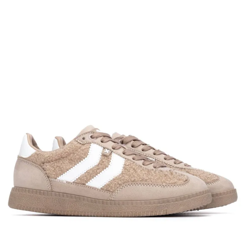 XTI Womens Trainer 144734 Beige - Image 3