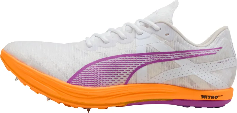 Puma Crossfox Nitro Elite Cross Country Running Spikes - White