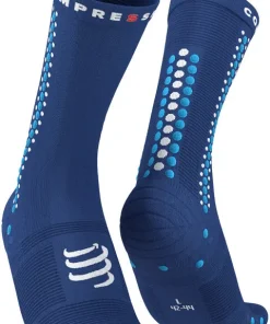 Compressport Pro Racing V4 Cycling Socks - Blue