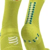 Compressport Pro Racing V4 Cycling Socks - Yellow