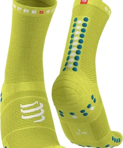 Compressport Pro Racing V4 Cycling Socks - Yellow