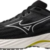 Mizuno Wave Inspire 21 WIDE FIT (2E) Mens Running Shoes - Black