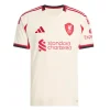 Adidas Liverpool FC Adults Jersey Away 25/26 Wonder White