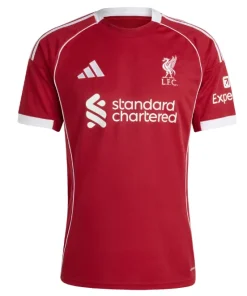 Adidas Mens Liverpool FC 25/26 Home Jersey