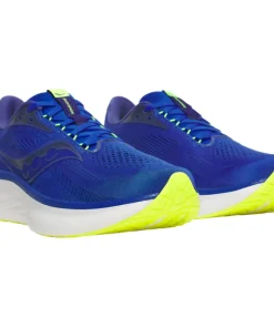 Saucony Mens Trainer Ride 18 Lapis/Citron