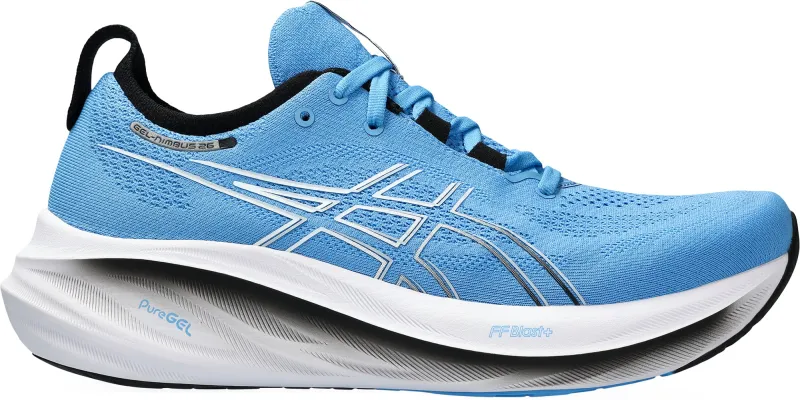 Asics Gel Nimbus 26 Mens Running Shoes - Blue
