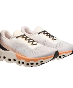 On Womens Trainer Cloudmonster 2 Ivory/Tangerine